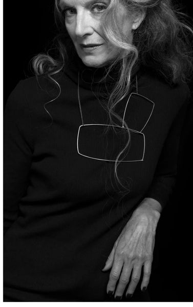 'NK1 Necklace' Oxidized Sterling Silver