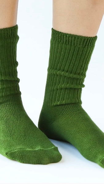 'Cotton Dyed Socks' Assorted Colours
