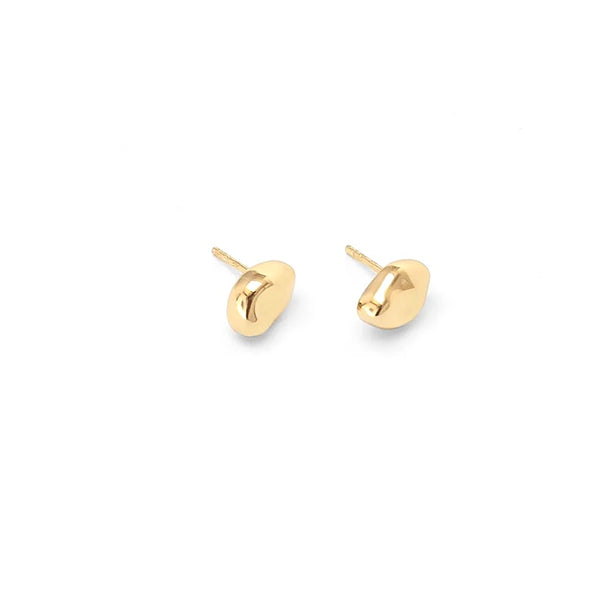 'Bean Stud' Silver or Gold
