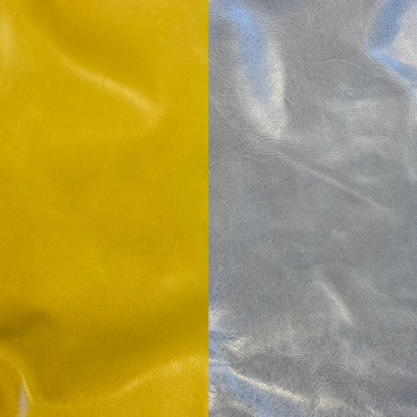 'Two Toned Leather Clutch' Assorted Combinations