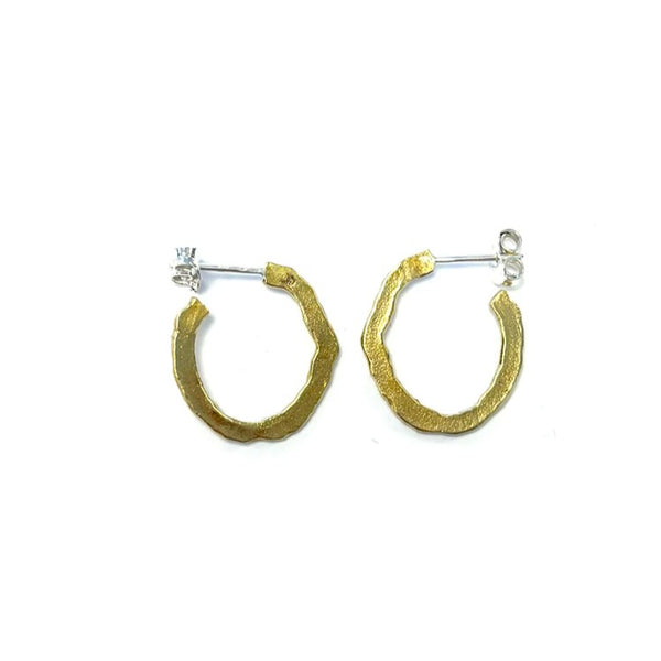 'Flora 7 Hoops' Polished Brass