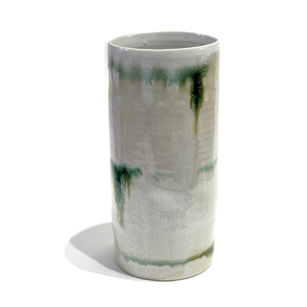 'Flower Can' White/Blush/Copper Vase