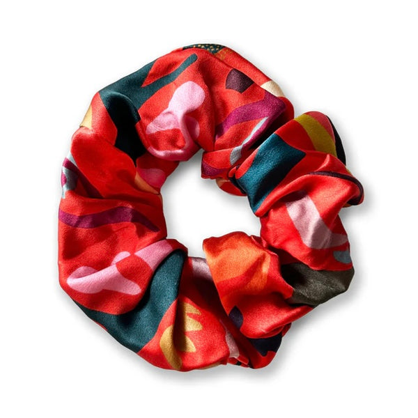 'Silk Hair Scrunchie' Assorted Colours