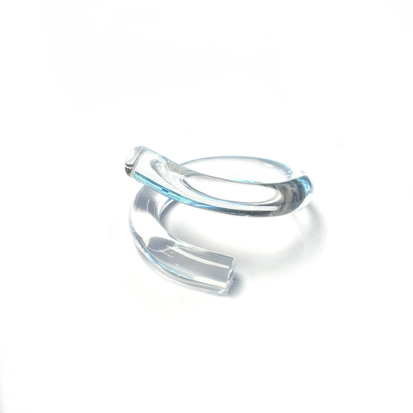 'Coil Bracelet' Clear