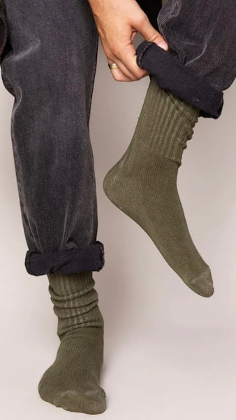 'Cotton Dyed Socks' Assorted Colours