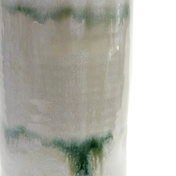 'Flower Can' White/Blush/Copper Vase