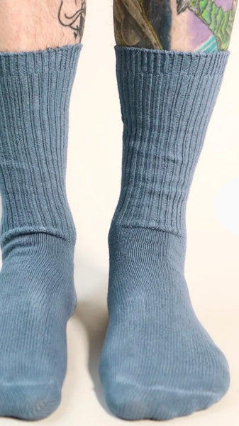'Cotton Dyed Socks' Assorted Colours