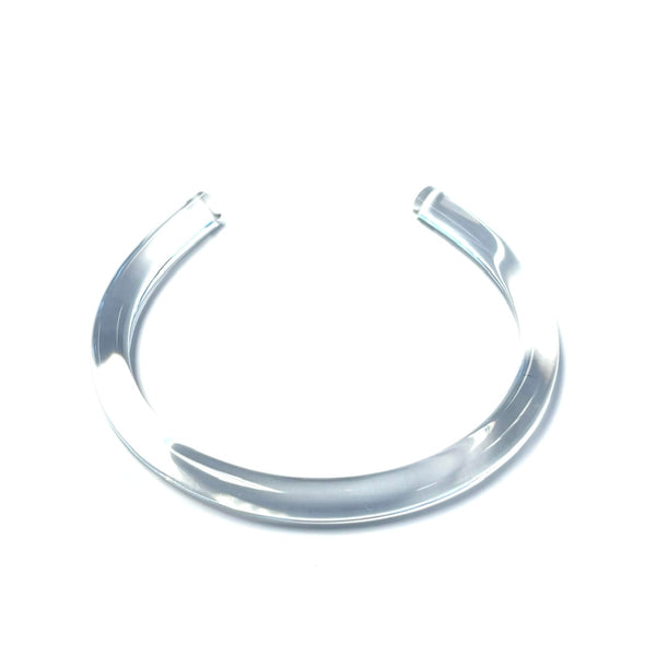 'Horseshoe Necklace' Clear