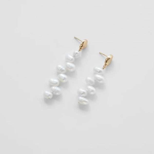 'Leila Earrings' Gold