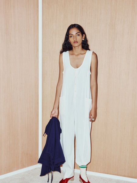 'Sea Jumpsuit' Sapphire, Cream, or Marine