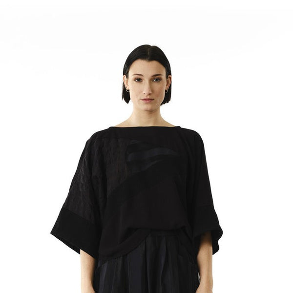 'Holda Top' Ivory or Black