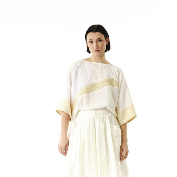 'Holda Top' Ivory or Black