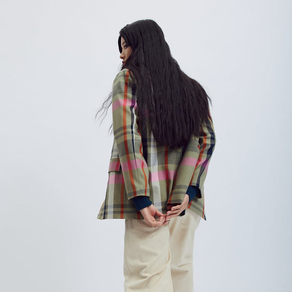 'Rory Blazer' Plaid