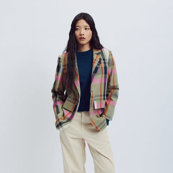 'Rory Blazer' Plaid