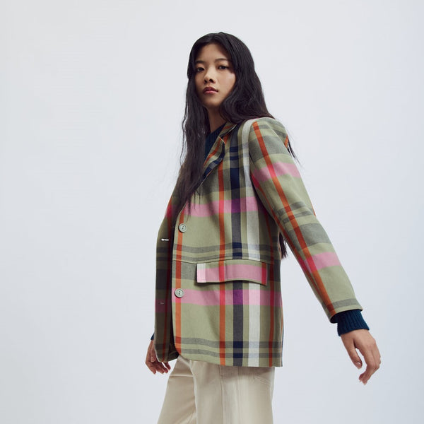'Rory Blazer' Plaid
