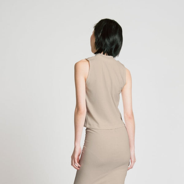 'Trigger Mock Neck' Black