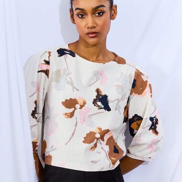 'Brennan Blouse' Black