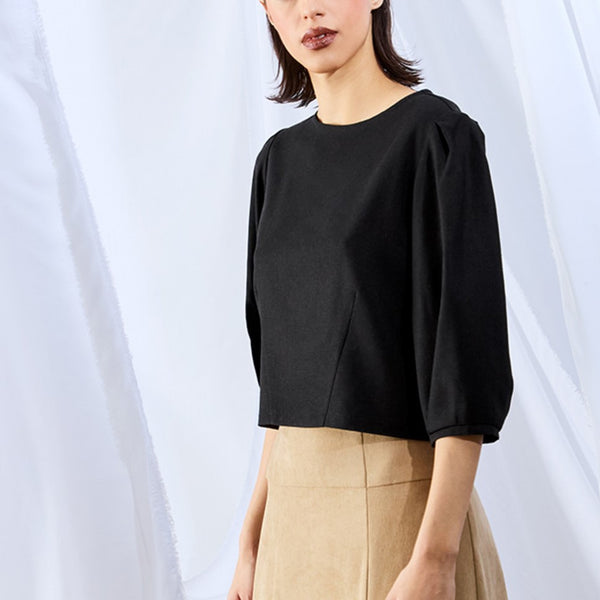 'Brennan Blouse' Black