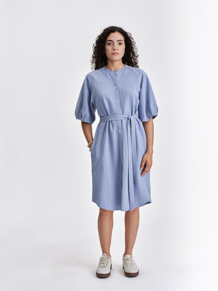 'Cardinal Dress' Sky Blue