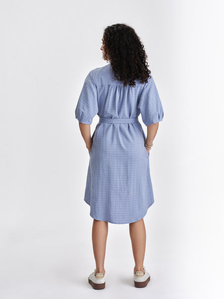 'Cardinal Dress' Sky Blue