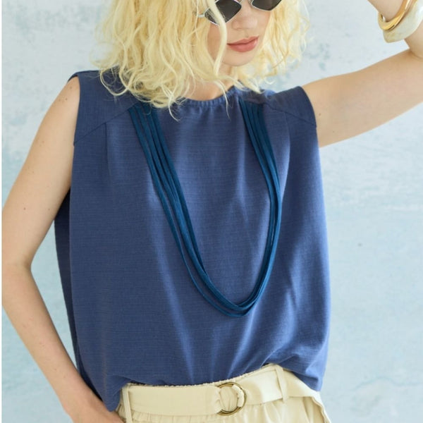 'Path Tank' Blue