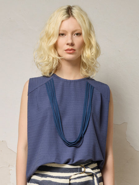 'Path Tank' Blue