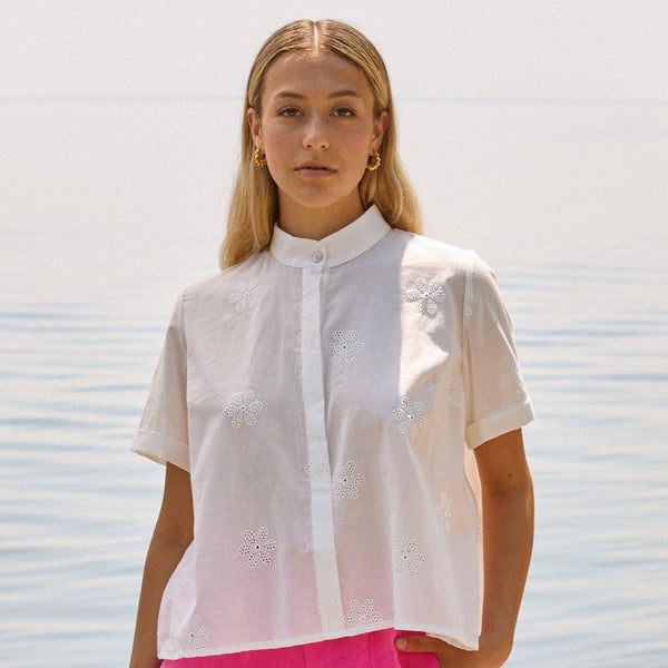 'Nicky Blouse' Tomato or White