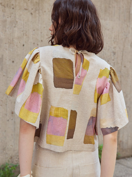 'Debbie Blouse' Yellow Gold