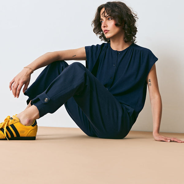 'Richmond Pant' Classic Navy