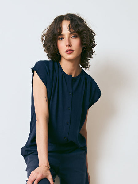 'Campbell Button Up' Chalk