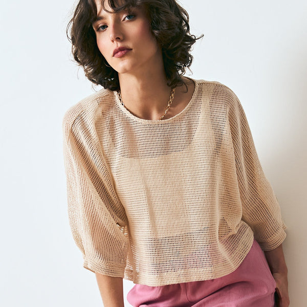 'Brock Top' Oat Mesh