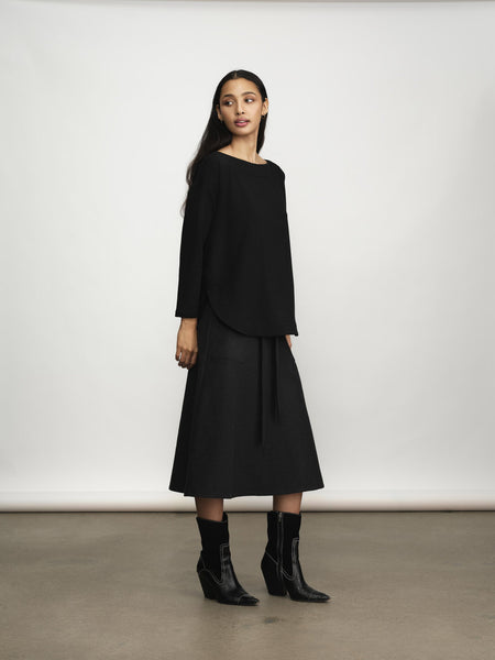 'Floe Sweatshirt' Black