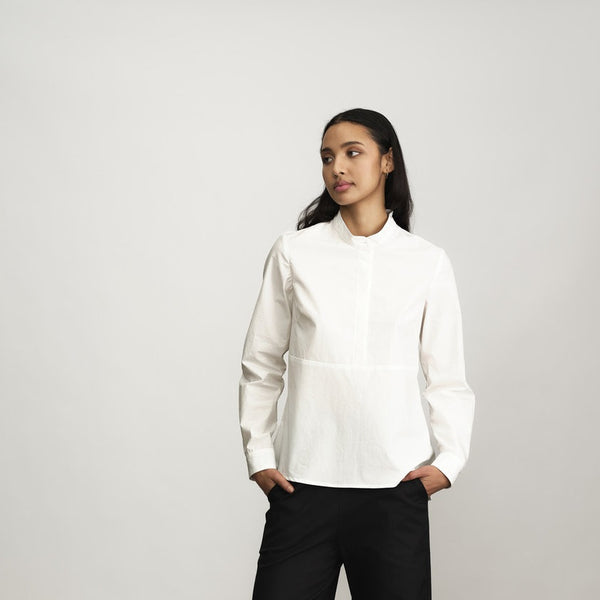 'WIlla Blouse' White