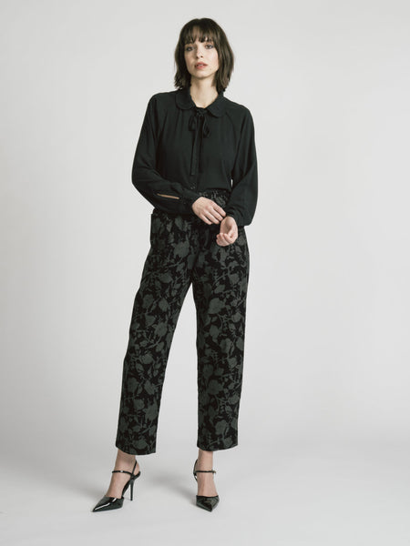 'Hydra Blouse' Black