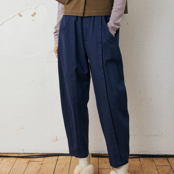 'Sammie Barrel Pant' Navy