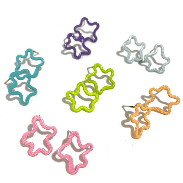 'Blossom Studs' Assorted Colours