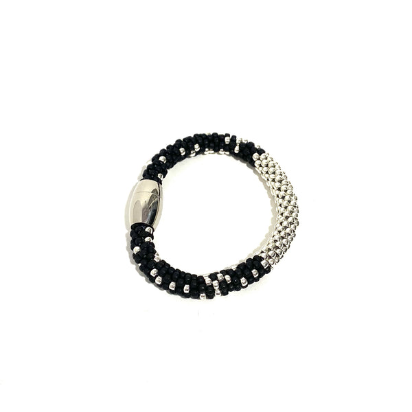 'Stardust Bracelet' Black/Silver