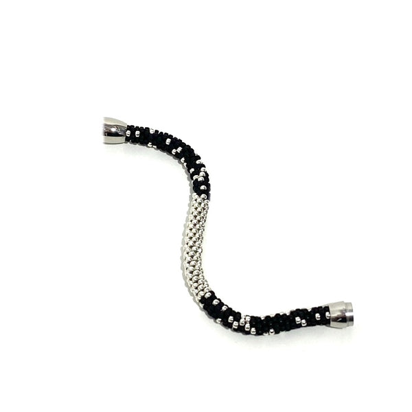 'Stardust Bracelet' Black/Silver