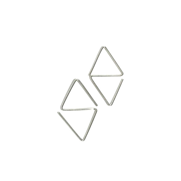 'Double Triangle Hoop'