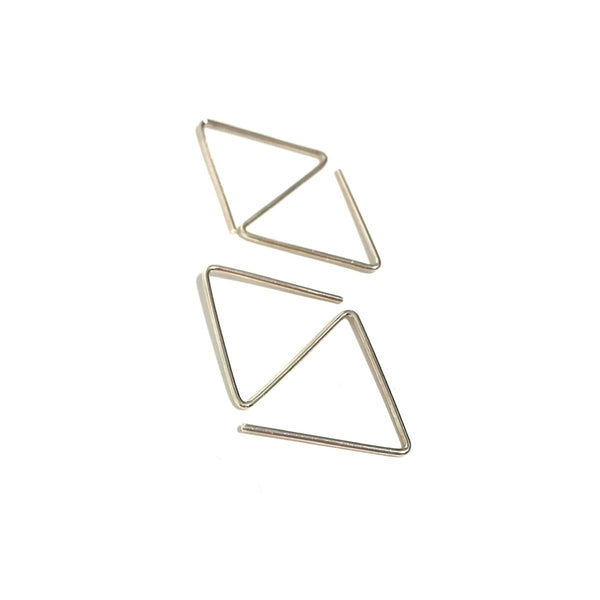'Double Triangle Hoop'