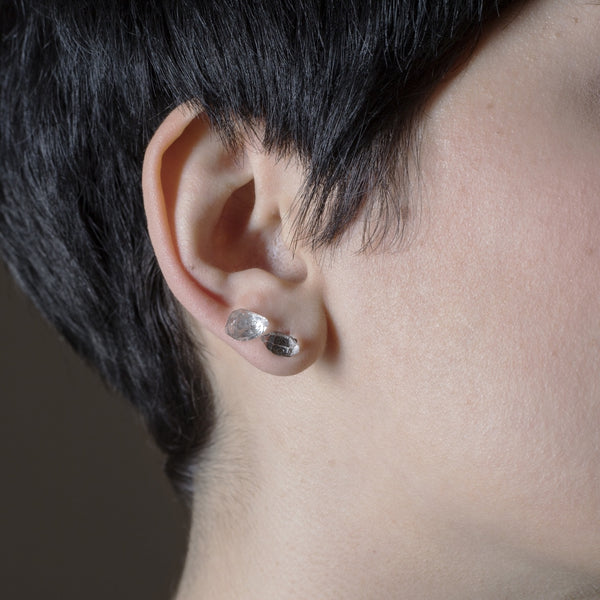 'Herkimer Diamond Studs'