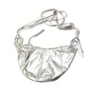 'Hobo Sling' Silver Leather