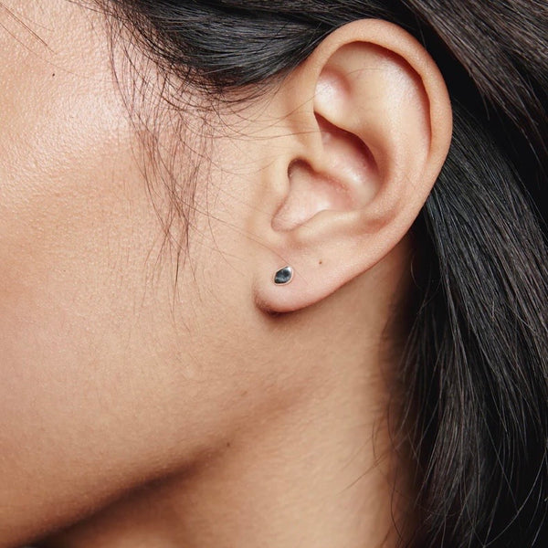'Small Bean Studs' Gold or Silver