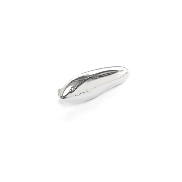 'Bean Hair Clip' Silver