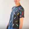 'Boxy Confetti T-Shirt' Shadow with Multi
