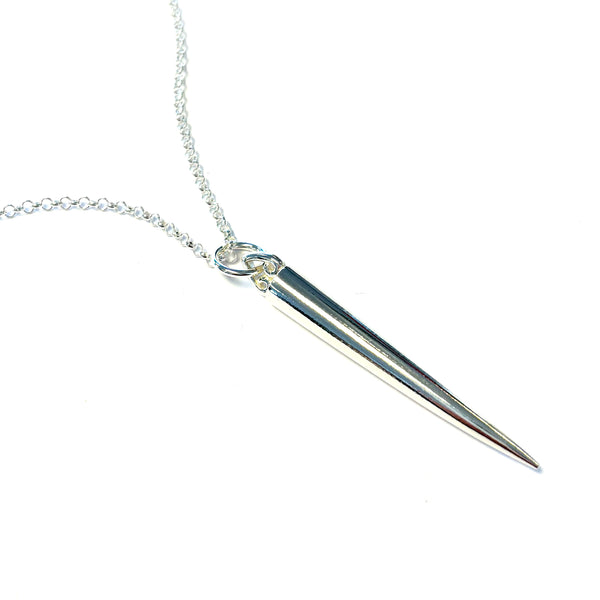 'Spike Necklace' Sterling Silver