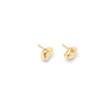 'Bean Stud' Silver or Gold