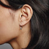 'Small Sage Drop Earrings' Sterling Silver or Gold