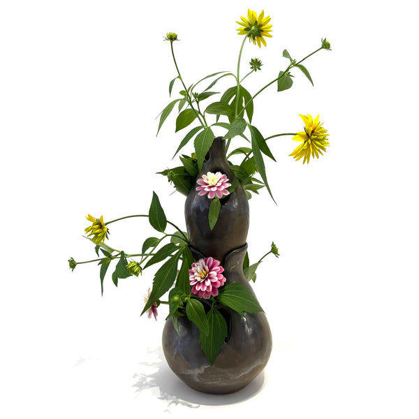 'Two Part Stacked Vase'