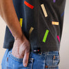 'Boxy Confetti T-Shirt' Shadow with Multi